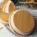 Glass Storage Jar,Coffee Bean & Kitchen Food Container (48.00, Round, 2, 2PACK 48 OZ)