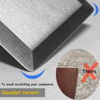 Professional Metal Spatula for Cast Iron Skillets and Flat Top Grills, Full Tang Wooden Handle, Thick Stainless Steel Blade, Smash Burger Spatula Turner for Flipper, Cooking, BBQ, 4.7 x 2.7 Inch