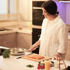 GIPFEL INTERNATIONAL Stainless Steel Frying Pan 12 Inch - Tri Ply Stainless Steel Skillet Healthy Non Toxic Cookware - Fry Pans for Induction Gas Electric Ceramic Stove & Oven Safe (12 Inch)