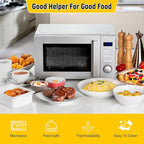 (4pcs) Easy Breakfast Set, Microwave Egg Cooker/Poacher, Microwave Omelet Maker, Microwavable Bacon Grill/Rack/Cooker Tray/Dish, Baked Potato Cooker, Easy To Use and Non-Stick Egg Cookwarez