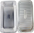 Mistari Deep Foil Pans 21x13 Aluminum Pans Large Disposable Food Containers Extra Heavy Duty Chafing Trays for Baking, Cooking, Heating, Storing, Prepping Food Silver, No Lids (20)