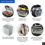 Titan by Arctic Zone 30 Can Zipperless Soft Cooler with HardBody Liner