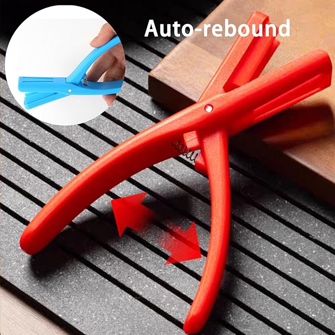 Crawfish Peeler, Sturdy and Practical Crayfish Shelling Device, Convenient and Smart Seafood Sheller Tool for Families and Restaurants (Blue, 3 Pcs)