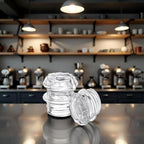 Clear Glass Replacement Top for Coffee Percolators - Transparent Knob Lid Compatible with Coffee Pots and Espresso Machines, Durable Brewing Accessories for Coffee Maker Parts