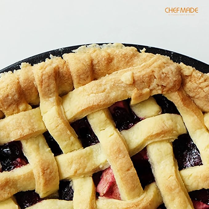 CHEFMADE Round Cake Pan, Nonstick 8 Inch Cake Pan for Baking, Set of 2