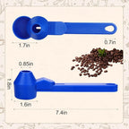 Palksky Coffee Scoop & Funnel for Reusable K Cup Refillable Coffee Pods,2 Tablespoon Coffee Measuring coffee Scooper,1PCS(Blue)