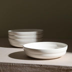 Stone Lain Virtuo 4-Piece Pasta Bowl Set Porcelain, White