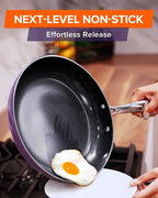 Nuwave Lux 13-Piece Premium Cookware Collection, Next-Generation G11 Duralon Blue Ceramic Nonstick, Ultra Durable, PFAS-Free, Lightweight & Works on All Cooktops