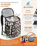 Capolo 36/45 Cans Cooler Backpack Insulated Waterproof for Women Men Lunch Backpack Coolers Leak Proof Soft Cooler Bags