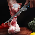 7 Inch Fillet Knife, Ultra Sharpe Meat Boning Knife in 67-Layer Japanese Damascus Steel, Professional Fish Knives with Ergonomic G10 Handle for Slicing and Skinning