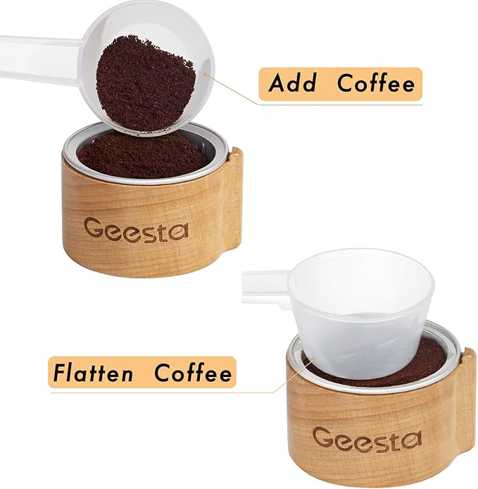 GEESTA Reusable Aluminum Foil Seals Kit Compatible with Nespresso Vertuoline Capsules