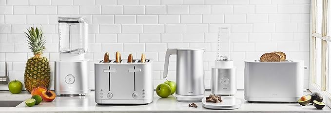 ZWILLING Enfinigy Cool Touch 1.5-Liter Electric Kettle, Cordless Tea Kettle & Hot Water, Silver