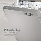 Mikasa Oliver Satin Flatware Set for 12, 65 Piece 18/10 Stainless Steel Silverware with Stylish Satin Finish and Serving Utensils, Durable Dinnerware Service