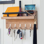 15-Pack Coat Hooks with 30 Screws | Heavy Duty Wall Mounted Hooks for Robe, Backpack, Keys & Entryway Storage | Multi-Use Hanging Hardware (White)