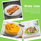 12 Pieces Pizza Pan Bulk Restaurant Aluminum Pizza Pan Set Round Pie Cake Plate Rust Free Cake Tray for Oven Baking Home Kitchen Restaurant Easy Clean(14 Inch)