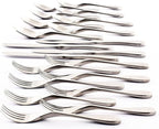 Knork Matte 20-Piece Flatware Set, Silver