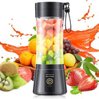 Portable Blender Make Shakes and Smoothies - USB Rechargeable Personal Size Mini Blender Freshly Squeezed, 380Ml BPA Free Travel Cup in Picnic/Office/Gym