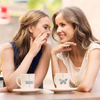 2pcs Tea Infuser,Loose Leaf Tea Steeper Tea Strainer with Charm Handmade Dragonfly Butterfly Pendant Tea Ball Tea Filter Tea Infusers for Loose Tea