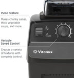 Vitamix 5200 Professional Grade Blender for Smoothies, Food Grinder and Emulsifier, 64oz Pitcher, Black