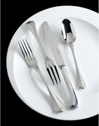 Fortessa San Marco 18/10 Stainless Steel Flatware, 5 Piece Place Setting, Service for 1