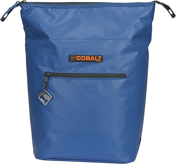 Heavy Duty Soft-Sided Cooler Tote/Backpack, Upgraded Blue Design, Heavy-Duty PVC Tarpaulin, Waterproof PEVA Liner, Ideal for Outdoor Adventures by Blue Coolers