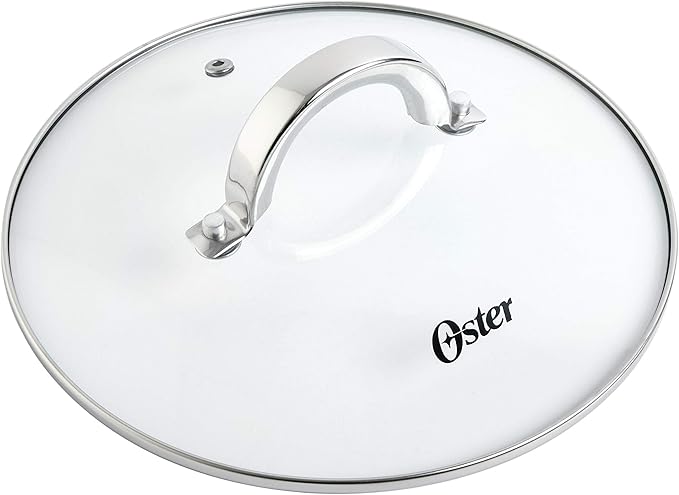 Oster Sangerfield 5-Quart Stainless Steel Pasta Pot Set with Steamer Basket and Lid – Durable Kitchen Cookware for Boiling and Steaming