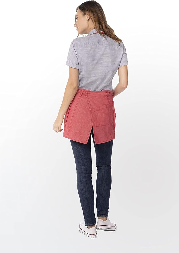 Chef Works Unisex Medford Short Bib Apron