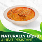 Paper Bowls 16 oz [150-Pack], Heavy Duty Disposable Bowls Perfect for Hot Soup and Milk Cereals, 100% Compostable and Eco-Friendly Made from Bagasse