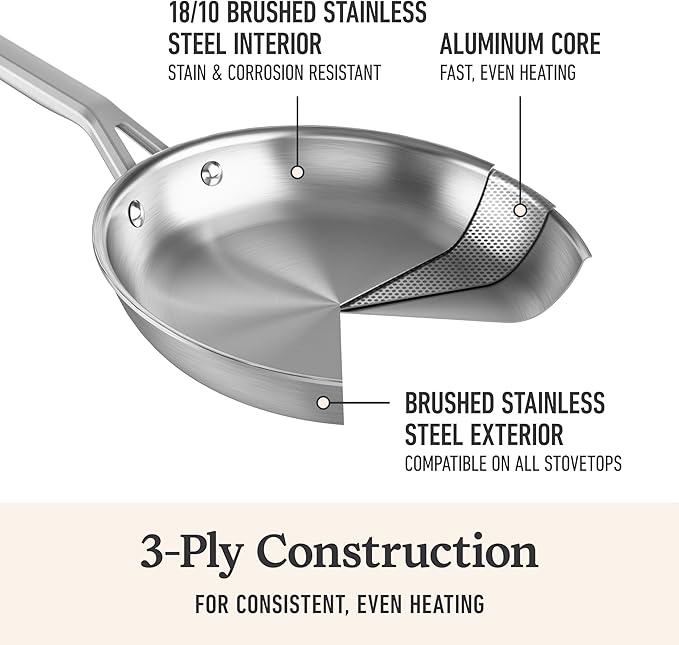 Calphalon Stainless Steel 10" Fry Pan