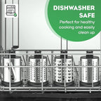 Stainless Steel Slicer Shredder Attachment for KitchenAid Stand Mixer,Includes Cheese Grater,Grinding Powder,Vegetable Slicer Shredder for Kitchenaid cheese grater attachments with 4 Blades by HOZODO