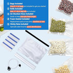 INKBIRD Vacuum Sealer Machine with 160W Double Pump, Full Automoatic Pro Vacuum Sealer for Food Preservation with Liquid/Moist/Dry Food, Food Sealer with Removable Drip Tray, Roll Storage and Cutter