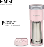Keurig K-Mini Single Serve K-Cup Pod Coffee Maker, 6 to 12oz Brew size, with Cord Storage, Perfect for Small Spaces, Dusty Rose