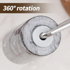 Small Marble Rolling Pin Pizza Roller with Dough Scraper Cutter, Marble Roller Non-Stick T-Type, For Cake Baking Tortilla Fudge Pizza Cookies and Other Kitchen Baking Cooking (Black).