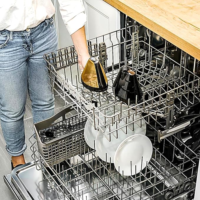 Beautiful Large Capacity 14-Cup Programmable Coffee Maker with 1-4 Cup Mode & Charcoal Filter by Beautiful (Black Sesame)