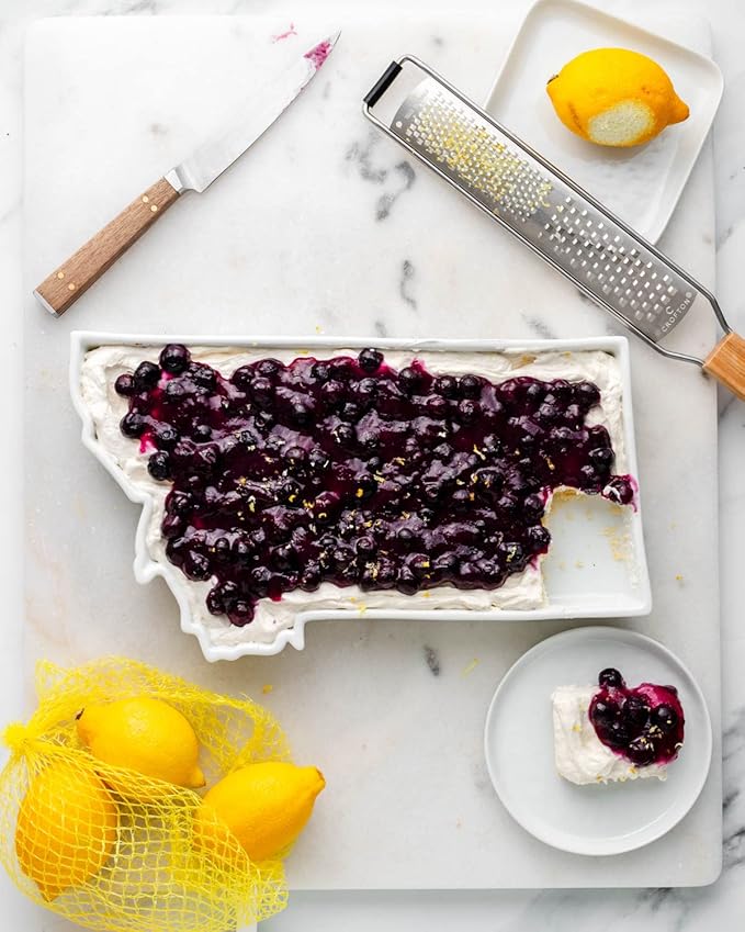 Montana State Baking Dish, Serving Platter, or Decorative Tray - Charming Porcelain Bakeware - Oven, Microwave and Dishwasher Safe