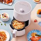 Air Fryer Basket, Steamer Basket for Instant Pot, 304 Stainless Steel Mesh Basket for Instant 6Qt 8Qt Air Fryer, Air Fryer Accessory 8 inch Basket with Handle