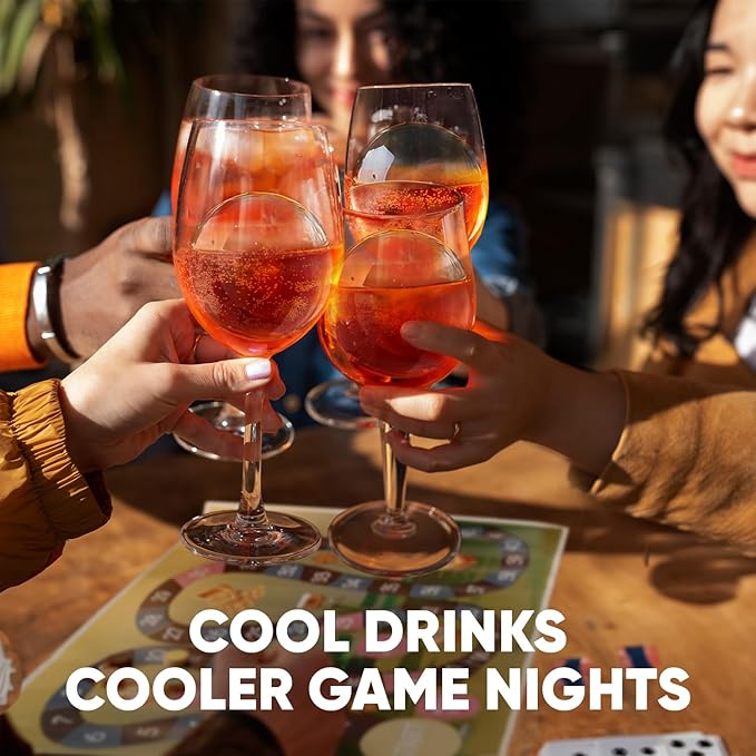 Berlinzo Premium Clear Ice Ball Maker Mold - Large 2.4-inch Crystal Clear Ice Balls for Whiskey Cocktail-New Easy-to-Remove Ice Sphere Mold - Storage Bag Included, Hibiscus (Non-Electric)