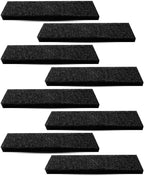 8Pack Microwave Air Filter Fit for Frigidaire CGMV176NTBA CGMV176NTDB Replace 5304512502 4840960 PS12366452 EAP12366452