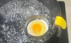 Egg Poacher-halteoly,poached egg maker poached egg cooker eggs poachers,Egg Poachers Nonstick best rated,2 Pack with Brush