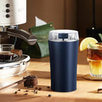 Electric Coffee Grinders - One-Key Portable Coffee Bean and Spice Grinder, 300W Powerful Power with Heavy-Duty Stainless Steel, Portable Coffee Grinder Electric for Coffee, Spices, Herb, Nuts,etc.