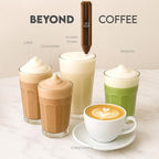 Zulay Kitchen Milk Frother Handheld with 2 Duracell AA Batteries – Electric Drink Mixer for Coffee, Lattes, Cappuccinos, Matcha & Hot Chocolate – Portable Foam Maker & Coffee Bar Accessory