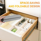 Large Diatomaceous Earth Dish Drying Mat for Kitchen Counter, 23.6"x15.3" Quick Dry Foldable Absorbent Stone Mat, Gray Countertop Mat for Dishes, Bottles & Cups