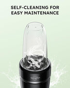 Sangcon 1000W Blender for Smoothies, Blenders for Kitchen with (3) Cups (2) Spout Covers (1) Storage Cap (1) To-Go Cap, Portable Blender for Shakes and Smoothies, Ice Crushing, Frozen Drinks, Spices