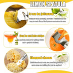 Lemon Squeezer, Effortless Manual Flat Lime Juicer Squeezer, Hand Citrus Press, Stainless Steel Orange Peeler Lemon Zester Grater, Easy to Make Juice From Lemon, Lime, Cirtus, Orange, Fruits（5 Pcs）