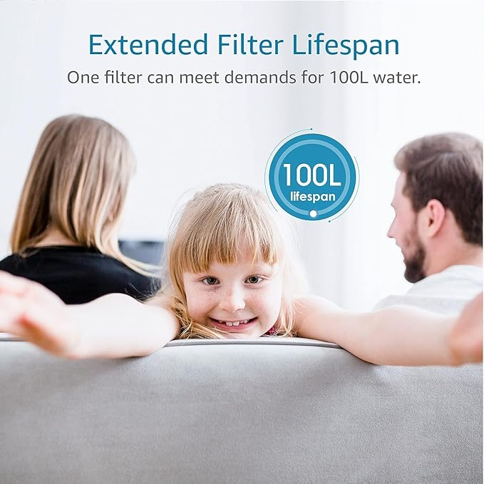 AQUA CREST Coffee Water Filter, Compatible with De'Longhi® Filter, DLS C002 De'Longhi® Water Filter, ECAM/EPAM/ETAM All Series, EC680, 2 Packs