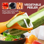 Trez Treamer 6PCS Vegetable Peeler Set with Sharp Blade,Ceramic Apple Peeler Potatoes & Potato Peeler Veggie Peeler Fruit Peeler Carrot Y Peeler Utral Fast Peeling without Rust for Kitchen