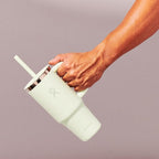 Hydro Flask 24 Oz Travel Tumbler with Handle, Lid and Straw - Insulated Stainless Steel in Cascade