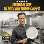 Gotham Steel 15 Pc Ceramic Cookware Set, Ceramic Pots and Pans Set Non Stick with Cooking Utensils and Steamer, Non Toxic PFOA PFOS Free, Premium Gold Stay Cool Handles, Oven & Dishwasher Safe