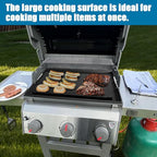 6787 Full-Size Griddle Inserts with Handles for Weber Spirit I & II 300 Series Grills Nonstick Flat Top Griddle for Weber Spirit E-310 E-320 S-310 S-320 Spirit II E-310 S-310 E-320 S-320 Series