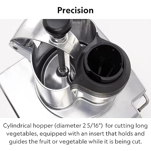 Robot Coupe CL50GOURMET NODISC Single-Speed Cutter Mixer Continuous Feed Commercial Food Processor with Side Discharge, 120v (Discs NOT Included)